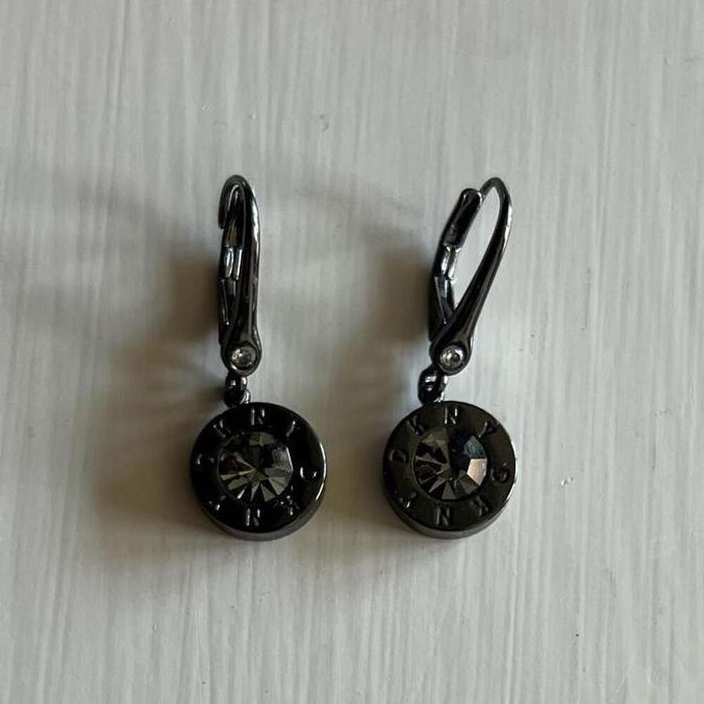 Dkny Women's Black and Silver Jewellery
